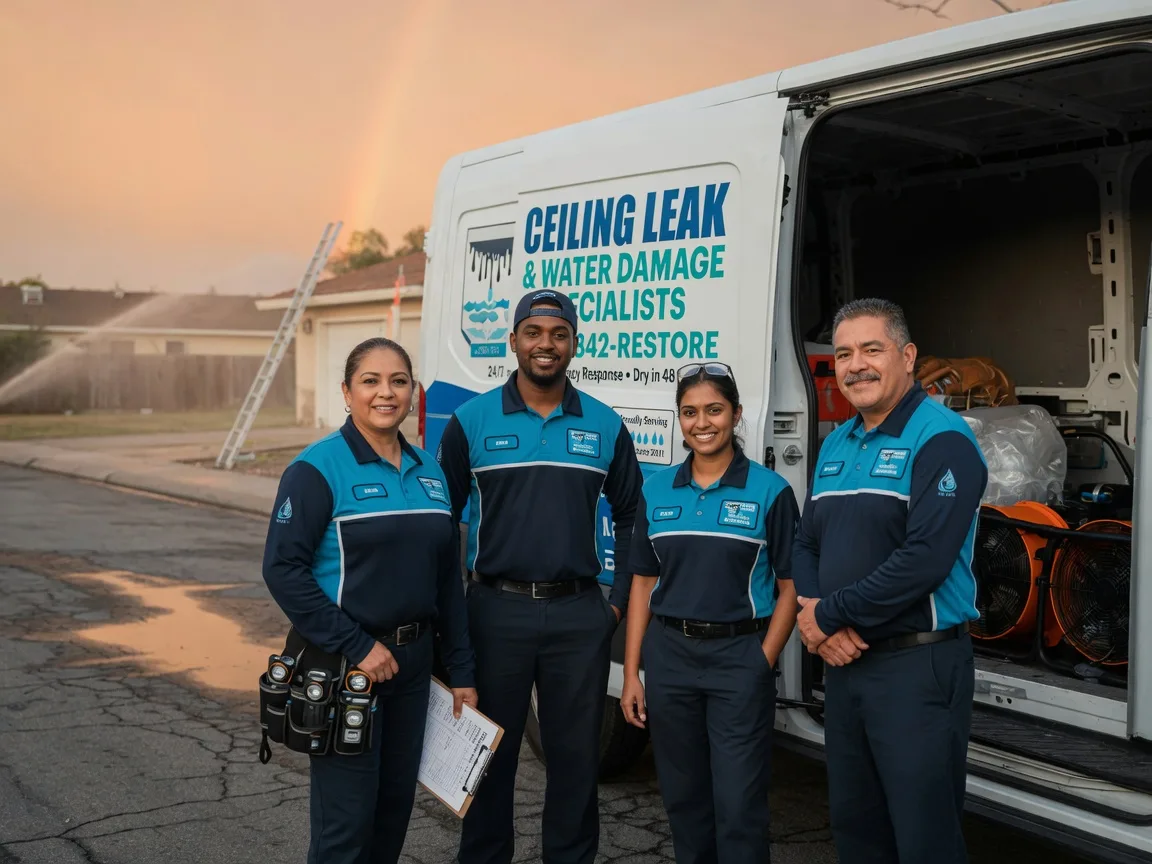 Ceiling Leak Cleanup company in Rouseville, PA
