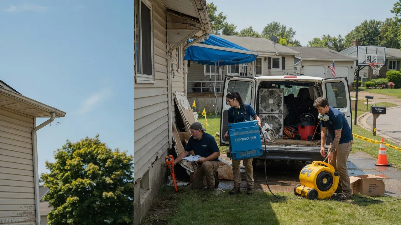 Ceiling Leak Cleanup in Rouseville, PA near me